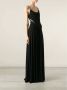 Ralph Lauren Collection spaghetti strap maxi dress Zwart - Thumbnail 3