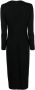 Ralph Lauren Collection Jurk met lange mouwen Zwart - Thumbnail 2