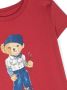 Ralph Lauren Kids T-shirt met logoprint Rood - Thumbnail 3