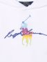 POLO RALPH LAUREN KIDS Cropped hoodie Wit - Thumbnail 3