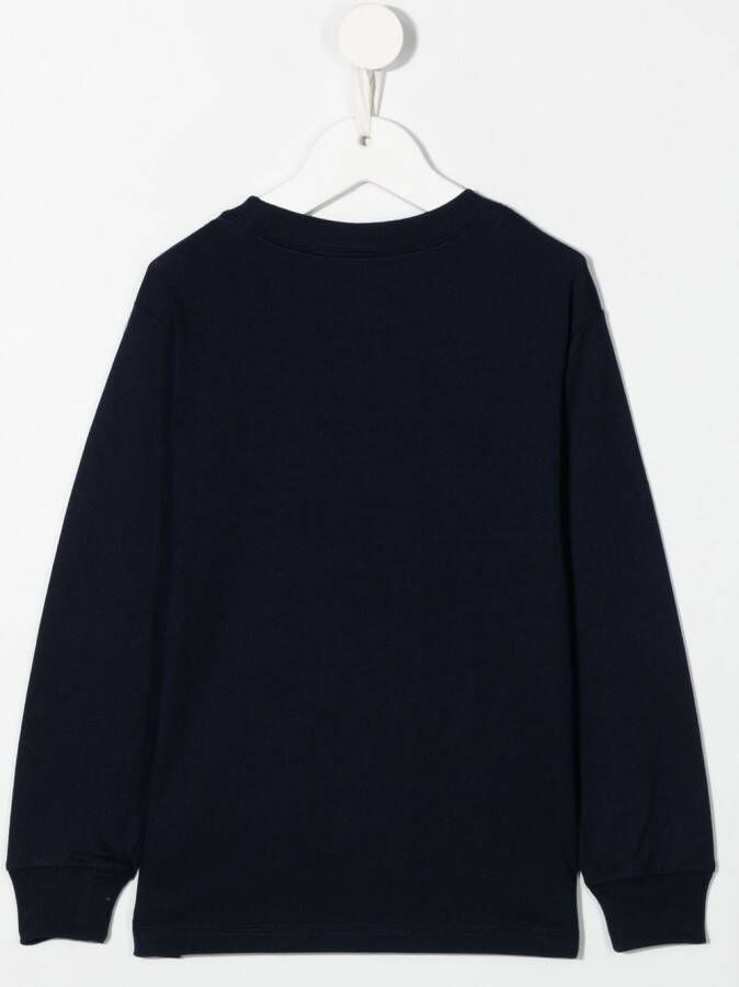 POLO RALPH LAUREN KIDS Effen sweater Blauw