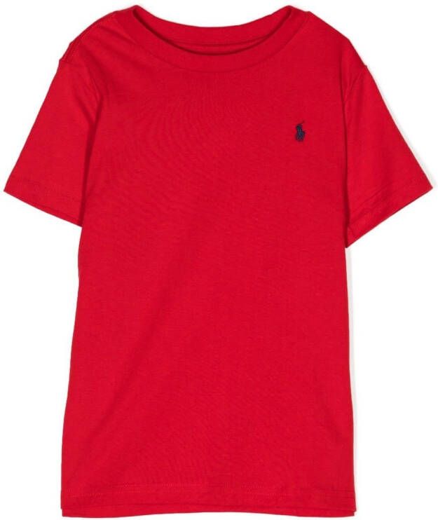 Ralph Lauren Kids Drie T-shirts met geborduurd logo Veelkleurig