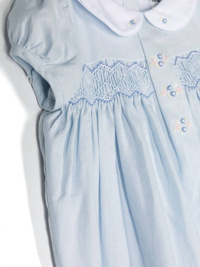 Ralph Lauren Kids Babypakje met geborduurd patroon Blauw