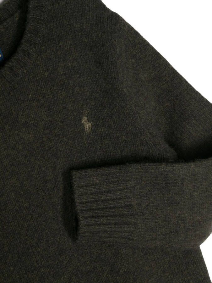 POLO RALPH LAUREN KIDS Fijngebreide trui Groen