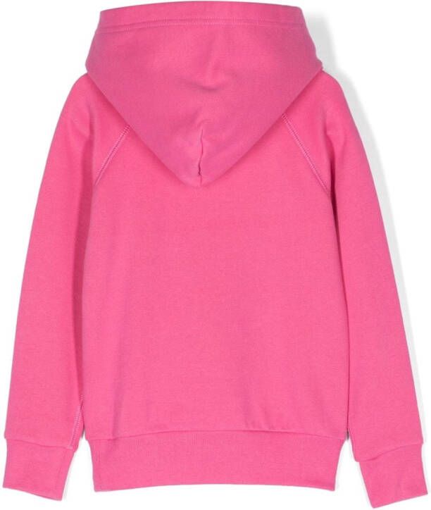 Ralph Lauren Kids Fleece hoodie Roze
