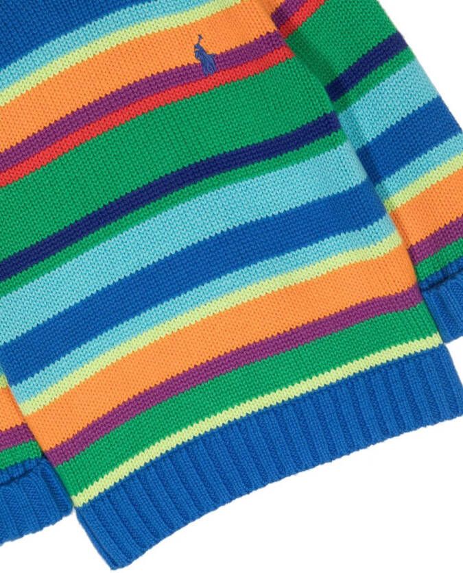 POLO RALPH LAUREN KIDS Gestreepte trui Blauw