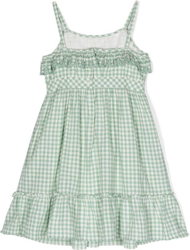 Ralph Lauren Kids Mouwloze jurk Groen