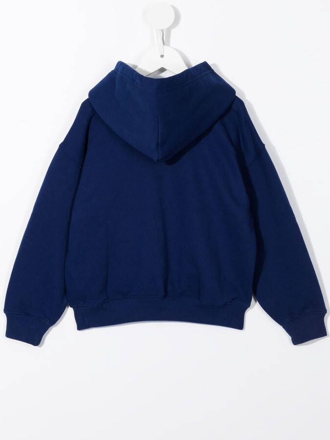 POLO RALPH LAUREN KIDS Hoodie met colourblocking Blauw