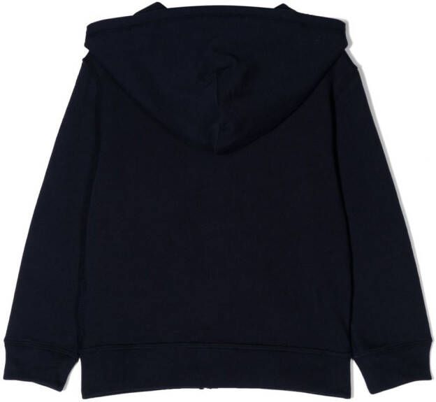 POLO RALPH LAUREN KIDS Hoodie met geborduurd logo Blauw