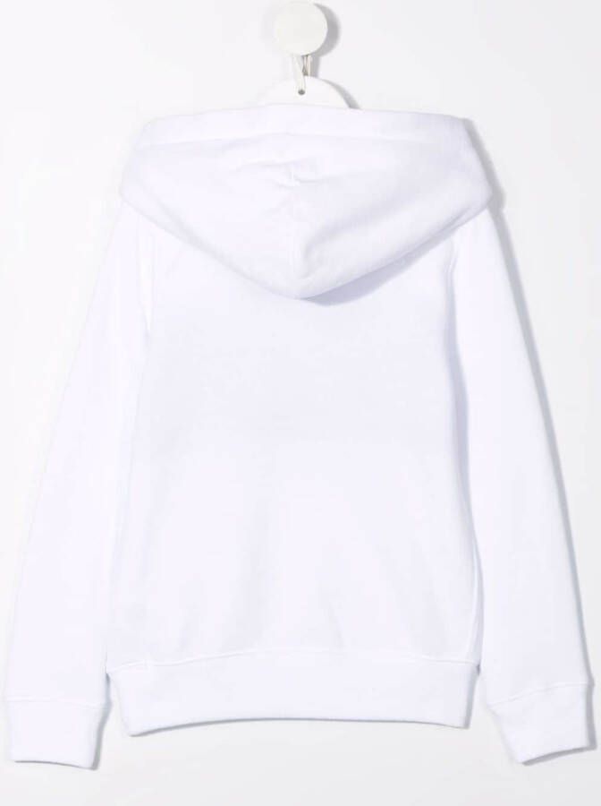 POLO RALPH LAUREN KIDS Hoodie met logoprint Wit