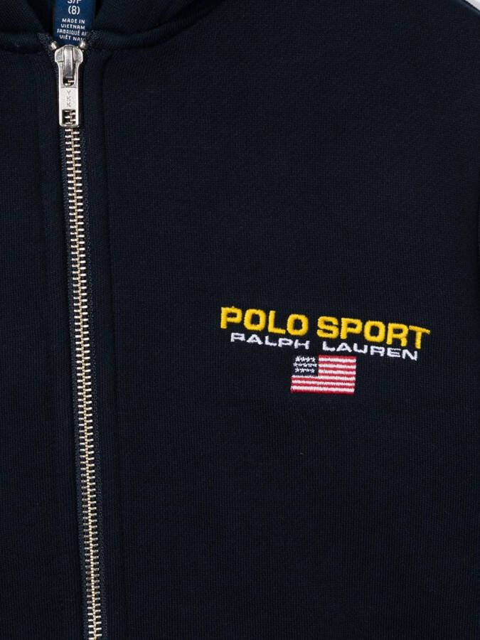 POLO RALPH LAUREN KIDS Hoodie met rits Blauw