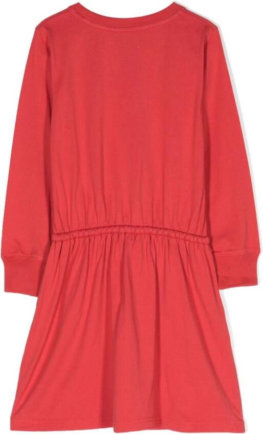 POLO RALPH LAUREN KIDS Jurk met print Rood