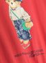 POLO RALPH LAUREN KIDS Jurk met print Rood - Thumbnail 3