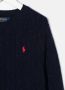 POLO RALPH LAUREN KIDS Kabelgebreide trui Blauw - Thumbnail 3