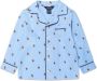 POLO RALPH LAUREN KIDS Katoenen pyjama Blauw - Thumbnail 2