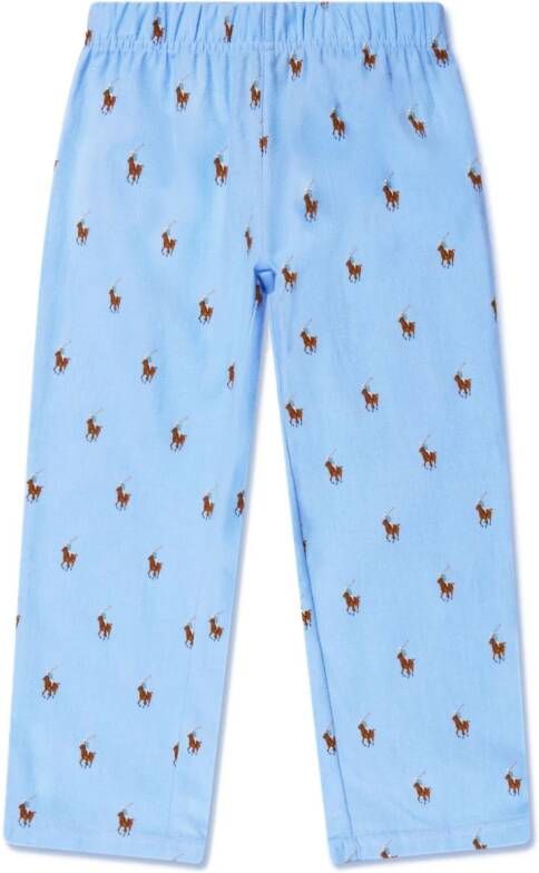 POLO RALPH LAUREN KIDS Katoenen pyjama Blauw