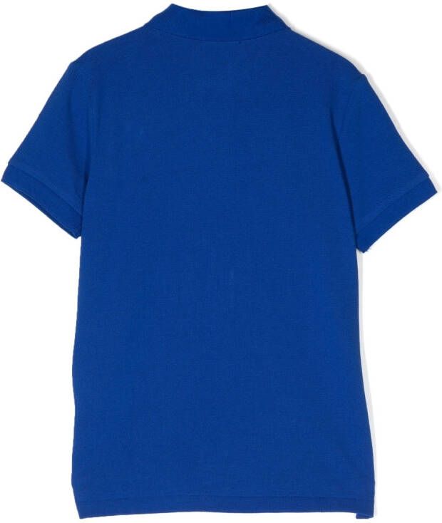 POLO RALPH LAUREN KIDS Poloshirt met geborduurd logo Blauw