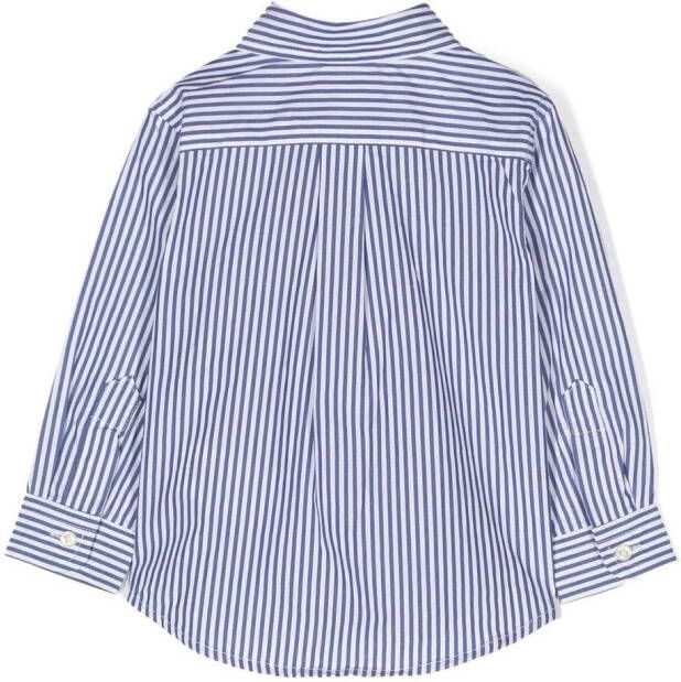 POLO RALPH LAUREN KIDS Shirt met geborduurd logo Blauw