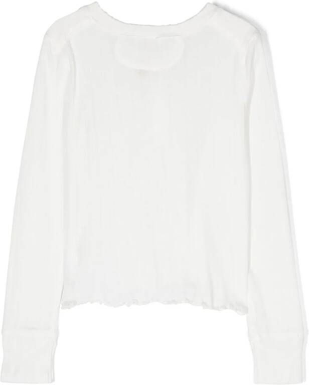 POLO RALPH LAUREN KIDS T-shirt met lange mouwen Wit