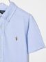 Ralph Lauren Kids Overhemd met korte mouwen Blauw - Thumbnail 3