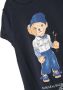 POLO RALPH LAUREN KIDS Jurk met print Blauw - Thumbnail 3