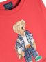 Ralph Lauren Kids Sweater met teddybeerprint Rood - Thumbnail 3