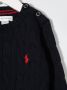 Ralph Lauren Kids Kabelgebreide trui Blauw - Thumbnail 3