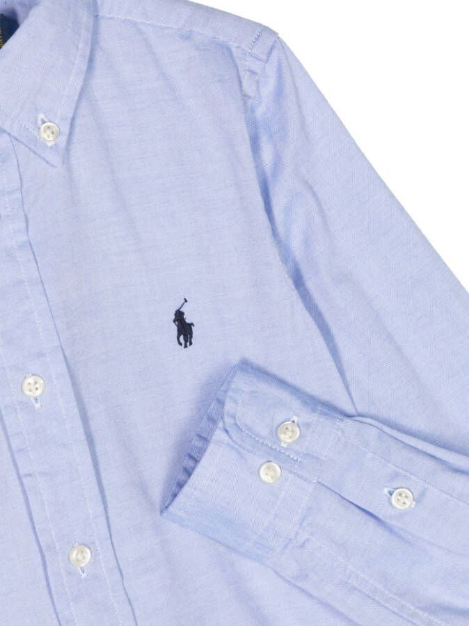 POLO RALPH LAUREN KIDS Katoenen shirt Blauw