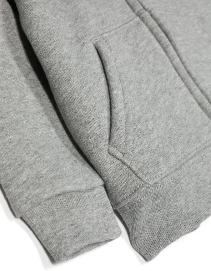 POLO RALPH LAUREN KIDS Hoodie met borduurwerk Grijs