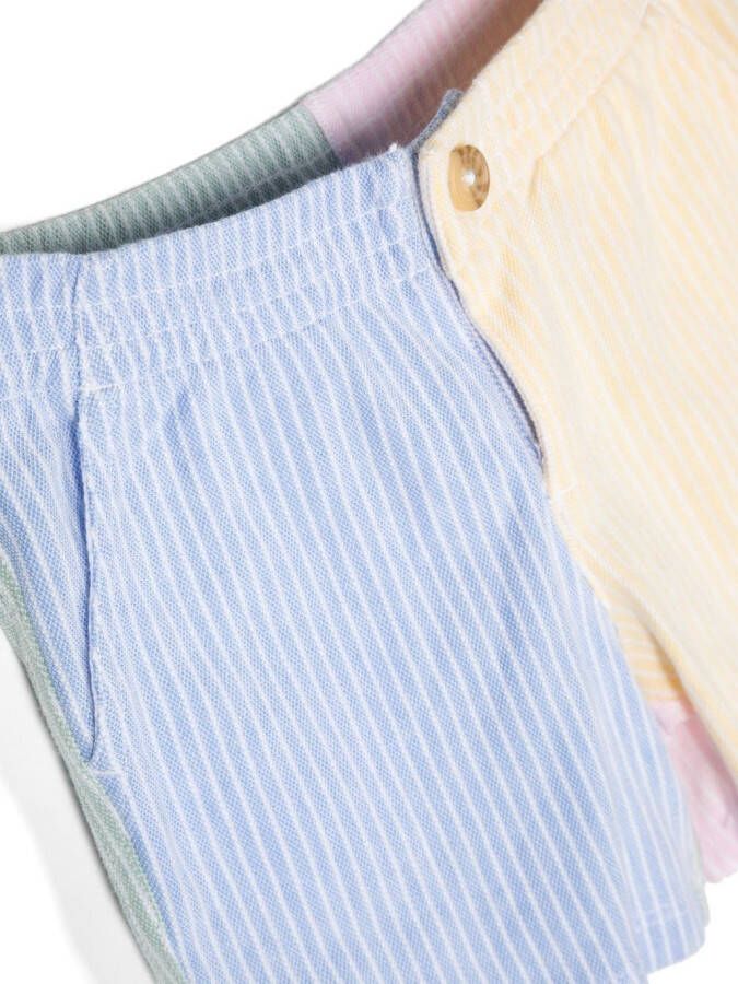 Ralph Lauren Kids Poloshirt en shorts set Wit