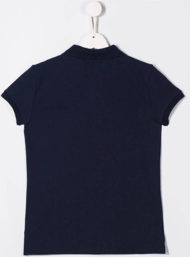 POLO RALPH LAUREN KIDS Poloshirt met geborduurd logo Blauw