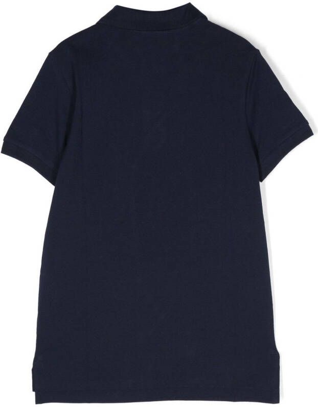 Ralph Lauren Kids Poloshirt met geborduurd logo Blauw