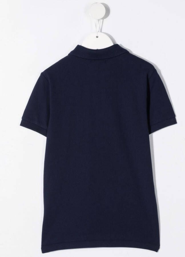 POLO RALPH LAUREN KIDS Poloshirt met geborduurd logo Blauw
