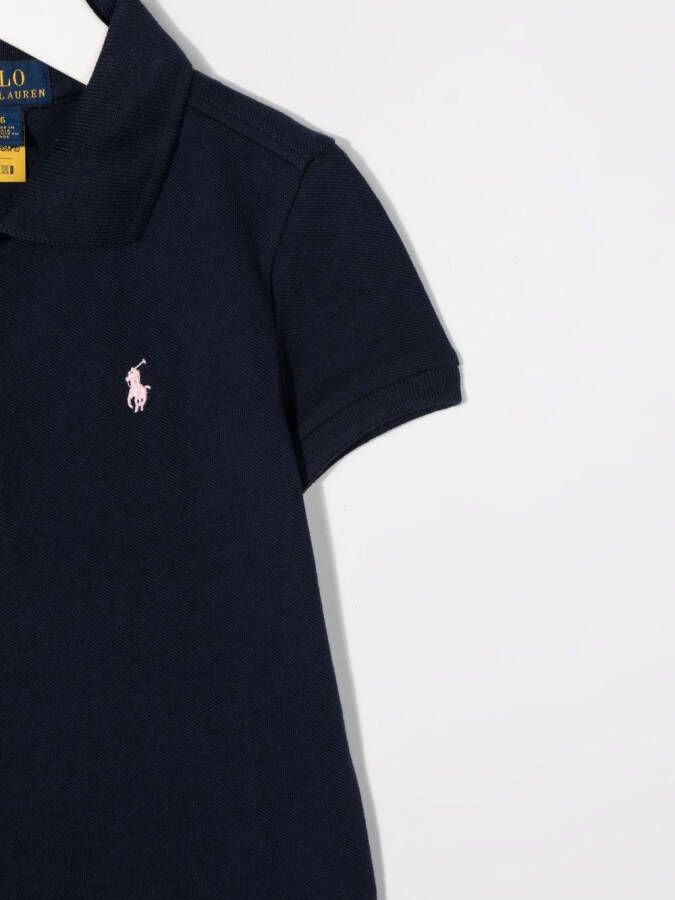 POLO RALPH LAUREN KIDS Poloshirt met geborduurd logo Blauw