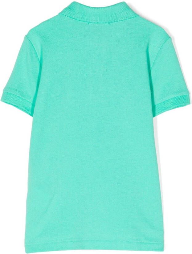 POLO RALPH LAUREN KIDS Poloshirt met geborduurd logo Groen