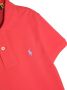 Ralph Lauren Kids Poloshirt met geborduurd logo Rood - Thumbnail 3