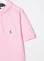 Ralph Lauren Kids Poloshirt met geborduurd logo Roze - Thumbnail 3