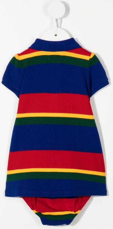 Ralph Lauren Kids Poloshirt met geborduurd logo Veelkleurig