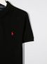 Ralph Lauren Kids Poloshirt met geborduurd logo kinderen katoen XL Zwart - Thumbnail 2
