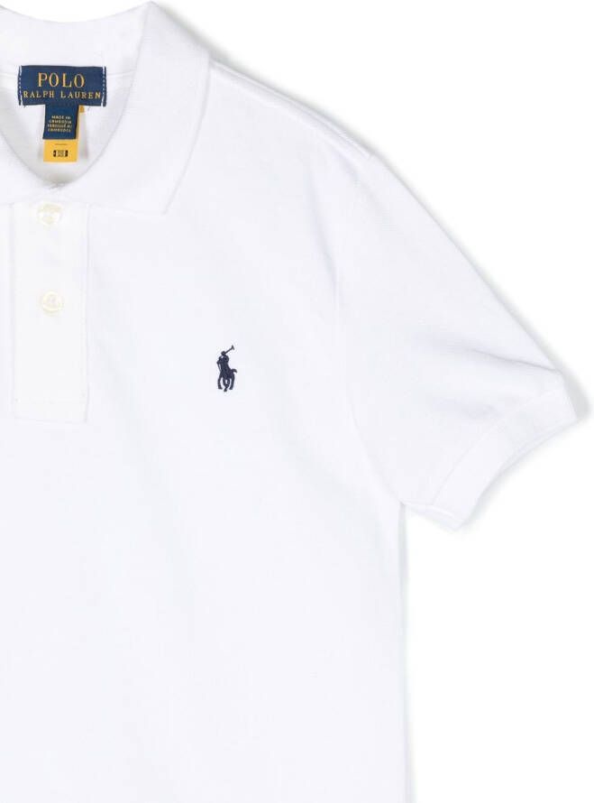 Ralph Lauren Kids Poloshirt met korte mouwen Wit