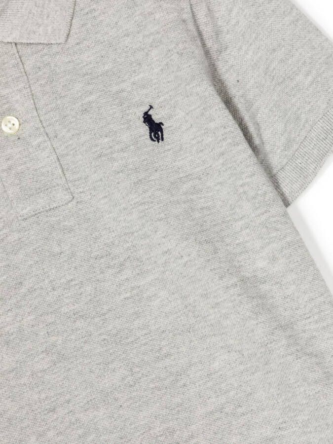 POLO RALPH LAUREN KIDS Poloshirt met print Grijs