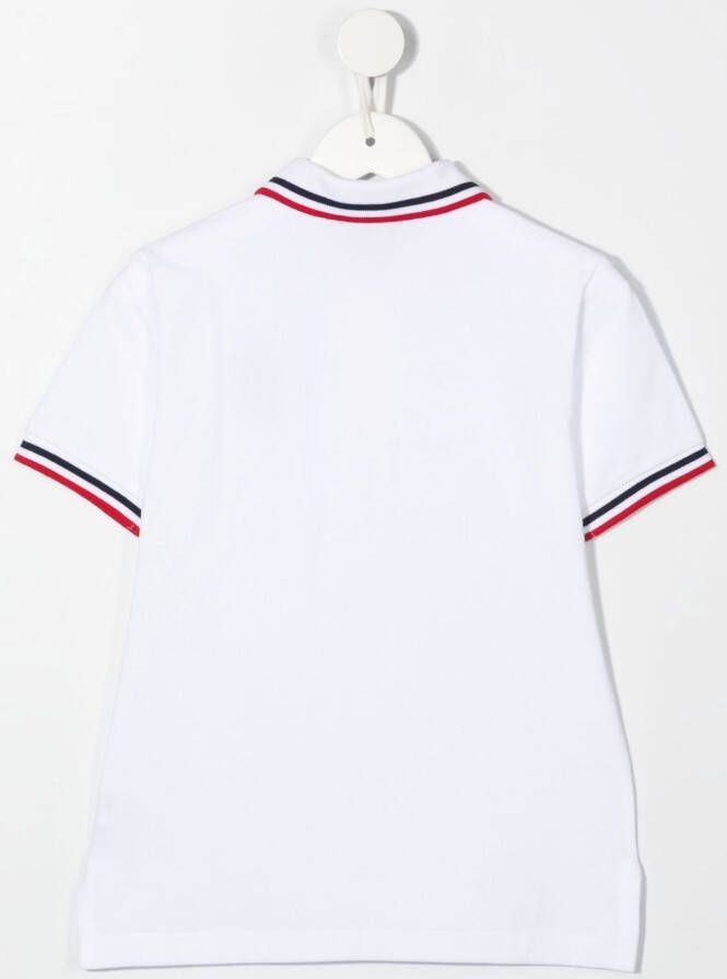 Ralph Lauren Kids Poloshirt met print Wit