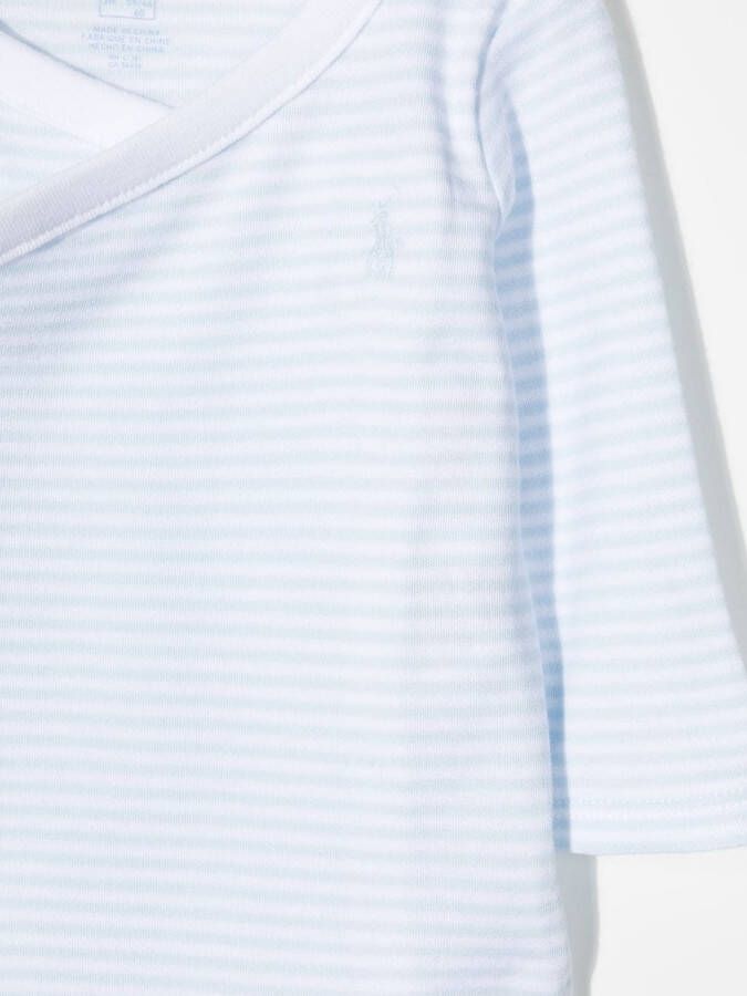 POLO RALPH LAUREN KIDS Pyjama met geborduurd logo Blauw