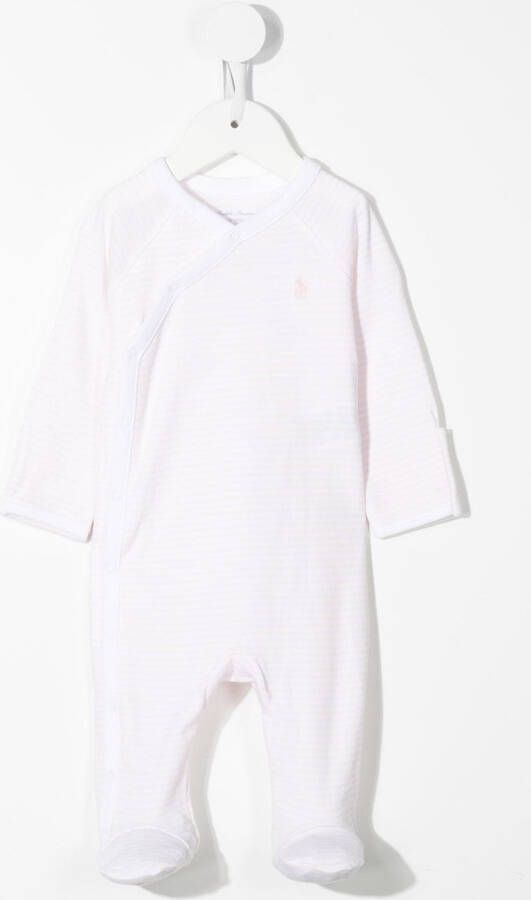 POLO RALPH LAUREN KIDS Pyjama met geborduurd logo Roze