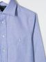 POLO RALPH LAUREN KIDS Shirt met geborduurd logo Blauw - Thumbnail 3