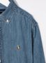 POLO RALPH LAUREN KIDS Shirt met geborduurd logo Blauw - Thumbnail 3