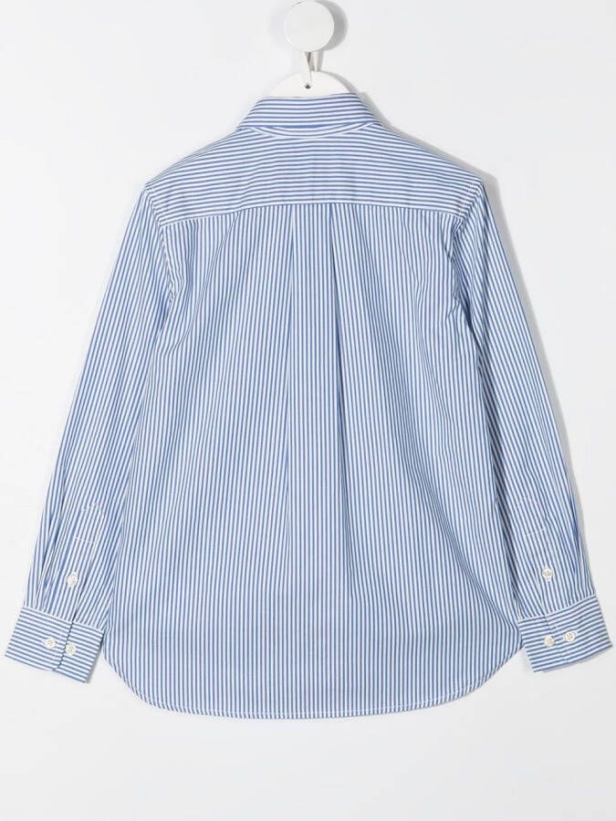 POLO RALPH LAUREN KIDS Shirt met logopatch Blauw