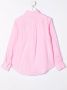 POLO RALPH LAUREN KIDS Shirt met logopatch Roze - Thumbnail 2