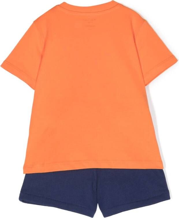 Ralph Lauren Kids Shorts met beerprint Oranje