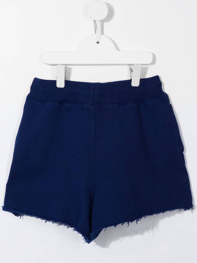 POLO RALPH LAUREN KIDS Shorts met franje Blauw